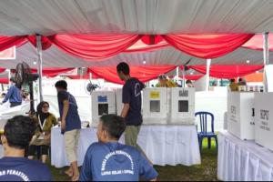 Ribuan Warga Binaan Coblos di Lapas Kelas 1 Cipinang