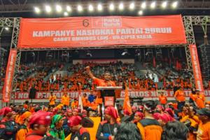 Putaran Terakhir, Kampanye Partai Buruh yang Meng Orange Kan Jakarta: Cabut Omnibus Law