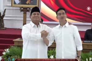 Prabowo Apresiasi dan Ucap Terimakasih Kepada Seluruh Penyelenggara Pemilu 2024