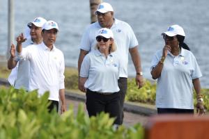 Presiden Jokowi Ajak Delegasi World Water Forum ke Tahura Ngurah Rai
