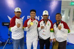 Tiga Medali Emas Dalam Sehari, Riau Perlahan Masuk 10 Besar Klasemen PON XXI