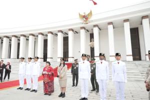 Tim Paskibraka Nusantara Baru Siap Kibarkan Sang Merah Putih di IKN 