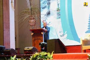 Gapai Indonesia Emas 2024 Sektor Air, Menteri Basuki: Kuncinya Reformasi Kelembagaan