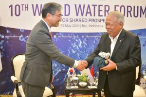 Pertemuan Bilateral dengan Korea Selatan, PUPR Dorong Percepatan Net Zero Water Supply Infrastructure Project di IKN