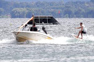 Atlet Putra Cabor Ski Air Wakesurf Berhasil Melaju ke Babak Final