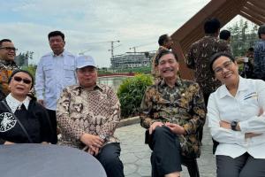 Menkeu Sri Mulyani Apresiasi Kecepatan Pembangunan di IKN