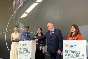 Puan dan Sandiaga Resmikan Expo Air Terbesar Dunia