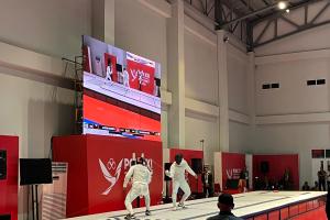 Atlet Anggar M Fatah Prasetyo Persembahkan Medali Emas untuk Riau