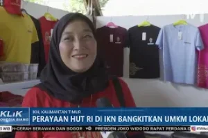 Perayaan HUT RI di IKN Bangkitkan UMKM Lokal