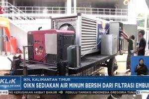Oikn Sediakan Air Minum Bersih Dari Filtrasi Embun Untuk Para Pekerja Di IKN