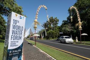 Penjor Sambut Tamu World Water Forum ke-10 di Bali