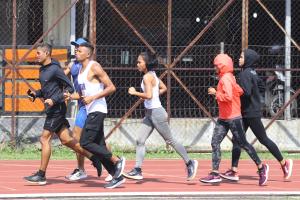 Persiapan Tim Atletik Jabar