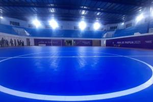 Pertandingan Futsal PON XX Siap Digelar