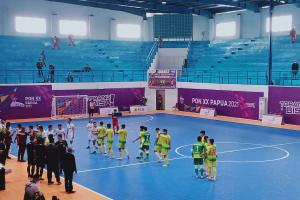 Futsal Sumut Menang Lawan Kalbar