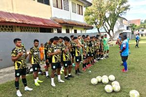 Sepakbola PON-Papua, Maluku Utara Siap Hadapi NTT