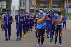 Tari Ipuya Sambut Api PON-XX di Pendopo Bupati Mimika