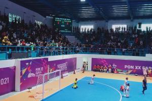 PON  Papua, Futsal Papua Cetak 12 Poin