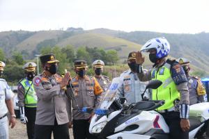 Pengamanan Lalu Lintas PON XX Papua Dioptimalkan