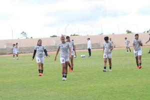 Sepakbola Putri Babel-DKI Pasang Target Berbeda