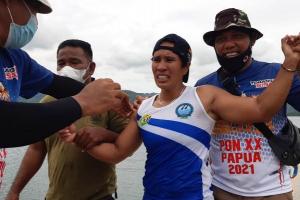 Rebut Emas, Pedayung Putri Sultra Buktikan Janji