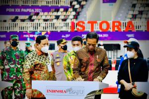 Jokowi Resmikan Tujuh Venue PON XX Papua