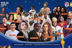 Deretan Artis Meriahkan Pembukaan PON XX Papua