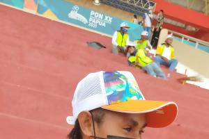 Kejar Cita-cita Polwan, Siswi Jadi Relawan PON