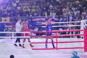 PON Sulut Tambah Emas dari Muay Thai