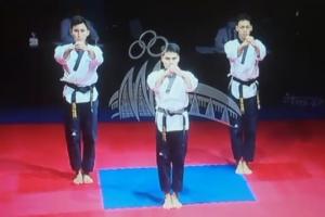 Taekwondo Jabar Mendulang Emas Poomsae dan Gyorugi