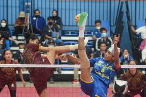 Meski Cidera, Leni Bermain Demi Sang Kakak