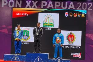 Aceh Tambah Sekeping Emas dari Binaraga