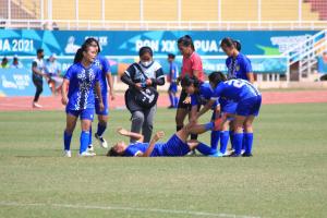 Mental Jadi Alasan Sepakbola Wanita Kalteng Kalah