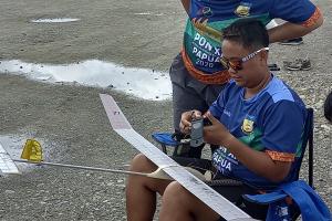 Raih Dua Emas Aeromodelling, Nanik Mengaku Puas