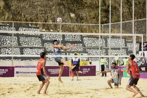 Voli Pasir Papua Satu Lolos Delapan Besar