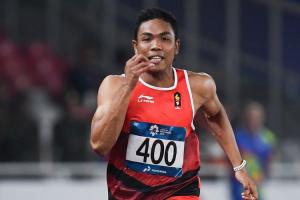 Zohri Melaju ke Final 100 M Atletik Pon