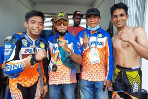 Dari Jogja Raih Emas Balap Untuk Papua
