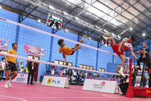 16 Tim Sepak Takraw Berebut Perempat Final