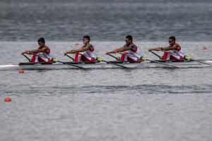 Jakarta Raih Medali Emas Dayung Rowing LM4- 