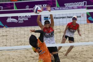 Dua Tim Voli Pasir DIY Lolos Semifinal