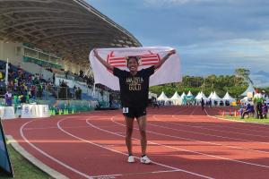 Odekta Raih Emas Kedua Nomor 10.000 Meter