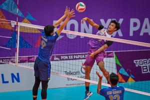 Kalahkan Jateng, Voli Putra Jabar Tatap Final