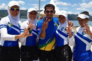 Dayung Sultra Lima Medali Emas, Koleksi Sementara