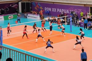 Voli Indoor Putri Papua Kehilangan Peluang Emas-Perak
