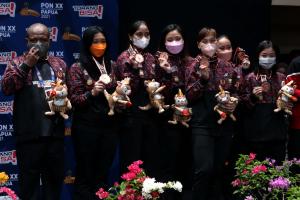 Sejarah, Bulutangkis Putri Papua Raih Medali Perunggu 