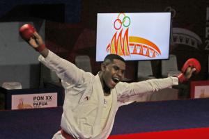 Laga Perdana Karateka, Papua Sumbang Emas