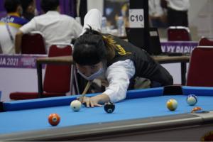 Angeline Ticoalu Tambah Emas Jateng dari Biliar