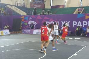 Basket 3x3 Putri Papua Lolos Semifinal