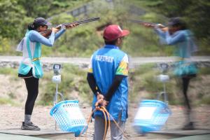 Cabor Menembak Penyumbang Emas Terbanyak Kontingen Papua
