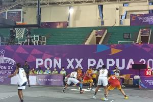 Kalahkan Sumbar, Papua Masuk Final Basket 3x3
