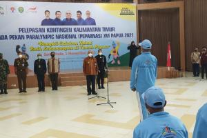 Kontingen Kaltim Siap Berlaga di Peparnas Papua